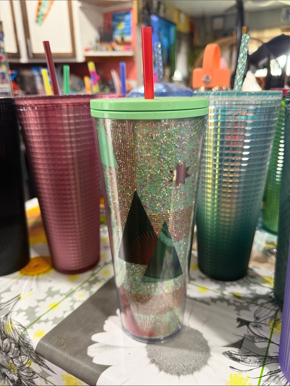 Starbucks Iridescent Green Tumbler